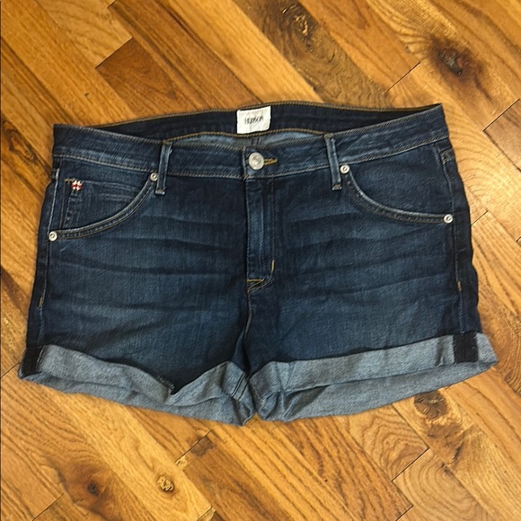 Hudson Jeans Pants - Hudson Jeans Dark Blue Jean Shorts